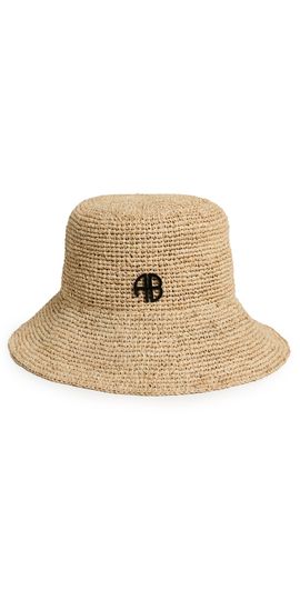ANINE BING ANINE BING Cabana Bucket Hat Natural One