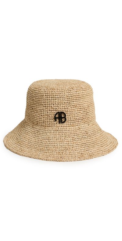 ANINE BING ANINE BING Cabana Bucket Hat Natural One