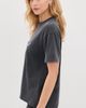 ANINE BING ANINE BING Cade Leopard Tee Washed Black - 4