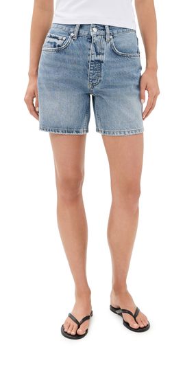 ANINE BING ANINE BING Delaney Denim Shorts Arbor Blue