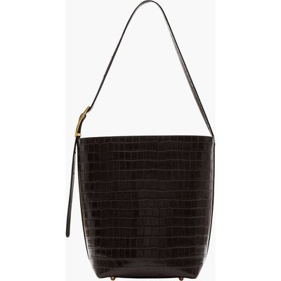 ANINE BING ANINE BING Elly Embossed Bucket Bag