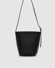 ANINE BING ANINE BING Elly Medium Grained Leather Bucket Bag - 1