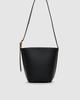 ANINE BING ANINE BING Elly Medium Grained Leather Bucket Bag - 3