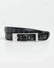 ANINE BING ANINE BING Elly Smooth Leather Studded Belt Black - 2