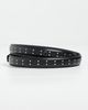 ANINE BING ANINE BING Elly Smooth Leather Studded Belt Black - 4