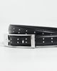 ANINE BING ANINE BING Elly Smooth Leather Studded Belt Black - 5
