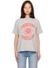 ANINE BING ANINE BING Gray Cade Collegiate T-shirt - 1