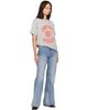ANINE BING ANINE BING Gray Cade Collegiate T-shirt - 4
