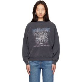 ANINE BING ANINE BING Gray Miles Leo Muse Sweatshirt