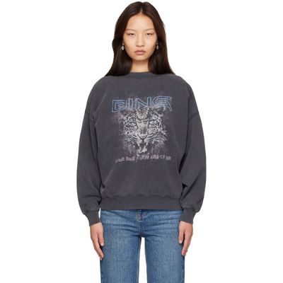 ANINE BING ANINE BING Gray Miles Leo Muse Sweatshirt