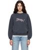ANINE BING ANINE BING Gray Spencer Leopard Sweatshirt - 1