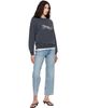 ANINE BING ANINE BING Gray Spencer Leopard Sweatshirt - 4