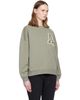 ANINE BING ANINE BING Green Miles Letterman Sweatshirt - 2