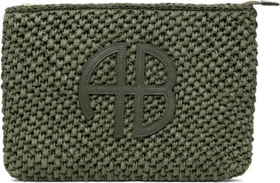 ANINE BING ANINE BING Green Rio Pouch
