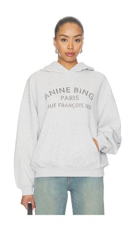 ANINE BING ANINE BING Harvey Sweatshirt Paris Stencil