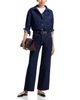 Anine Bing Anine Bing Hugh High Rise Jeans in Washed Blue - 2