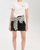 ANINE BING ANINE BING I See You I Love You Shelley Tee Washed Cream - 5