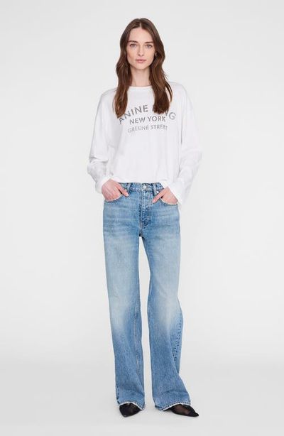 ANINE BING ANINE BING Ivan New York Stencil Long Sleeve