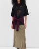 ANINE BING ANINE BING Jamila Tee Black - 5