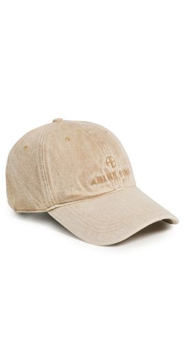 ANINE BING ANINE BING Jeremy Baseball Cap Butter Yellow One