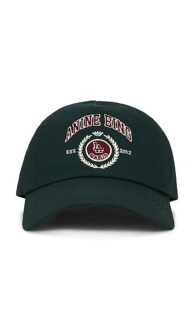 ANINE BING ANINE BING Jeremy Baseball Cap Collegiate