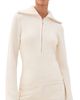 ANINE BING ANINE BING June Trucker Collar Sweater Ecru - 1