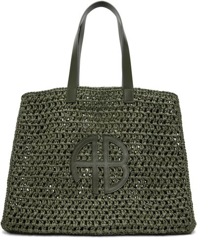 ANINE BING ANINE BING Khaki Large Rio Tote