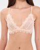 ANINE BING ANINE BING Lace Trim Bra Blush - 2