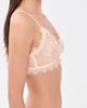 ANINE BING ANINE BING Lace Trim Bra Blush - 4