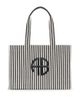 Anine Bing Anine Bing Lara Striped Canvas Tote - 1
