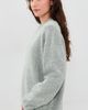 ANINE BING ANINE BING Lee Crew Cashmere Sweater Medium Heather Grey - 4