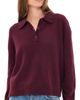 ANINE BING ANINE BING Lee Polo Sweater Fig - 1