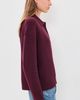 ANINE BING ANINE BING Lee Polo Sweater Fig - 4