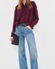 ANINE BING ANINE BING Lee Polo Sweater Fig - 5