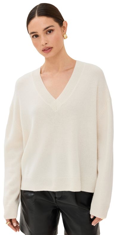 ANINE BING ANINE BING Lee Sweater Ivory S