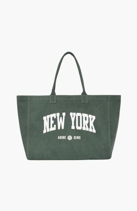 ANINE BING ANINE BING Leo Canvas New York University Tote