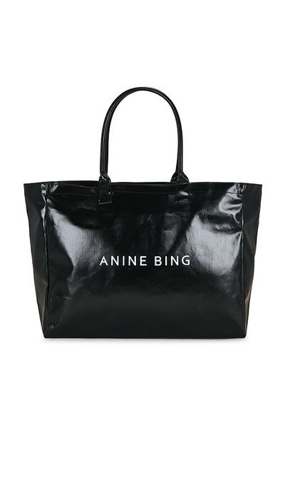 ANINE BING ANINE BING Leo Coated Canvas Tote