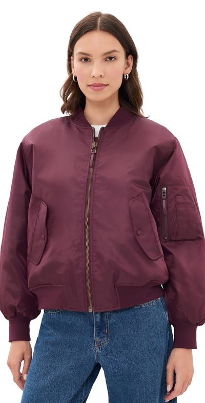 ANINE BING ANINE BING Leon Bomber Jacket Fig