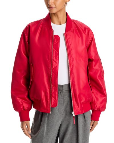 Anine Bing Anine Bing Leon Zip Front Bomber Jacket