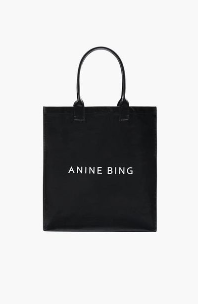ANINE BING ANINE BING Leonie Coated Canvas Tote