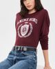 ANINE BING ANINE BING Mia Sweater Burgundy - 2