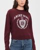 ANINE BING ANINE BING Mia Sweater Burgundy - 3
