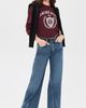 ANINE BING ANINE BING Mia Sweater Burgundy - 6