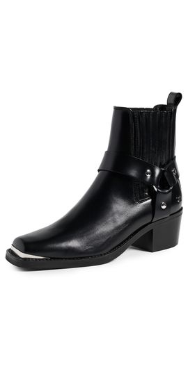 ANINE BING ANINE BING Mid Biker Boots Black