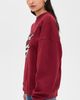 ANINE BING ANINE BING Miles Chenille Signature Sweatshirt Cabernet - 4
