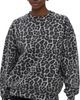 ANINE BING ANINE BING Miles Grey Leopard Sweatshirt Leopard - 1
