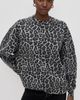 ANINE BING ANINE BING Miles Grey Leopard Sweatshirt Leopard - 2