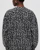 ANINE BING ANINE BING Miles Grey Leopard Sweatshirt Leopard - 3
