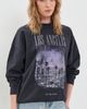 ANINE BING ANINE BING Miles Los Angeles Sweatshirt Vintage Black - 2