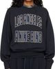 ANINE BING ANINE BING Navy Harry Shrunken Sweatshirt - 1